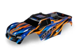 Traxxas Body, Maxx, orange (painted, decals applied) (fits Maxx with extended chassis (352mm wheelbase)) – TRX8918T