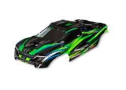 TRAXXAS Body, Mini XRT®, green (painted, decals applied) – 10712-GRN