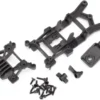 Traxxas Body mounts, front & rear/ 3x12mm CS (4)/ 3x12mm shoulder screw (2)/ 3x10mm flat-head machine screw (8)/ 3x12mm BCS (1) – TRX6720