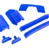 Traxxas Body reinforcement set, blue/ skid pads (roof) (fits 9511 body) – TRX9510X