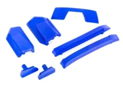 Traxxas Body reinforcement set, blue/ skid pads (roof) (fits 9511 body) – TRX9510X