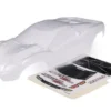 Traxxas Body Rustler 4X4 (clear, requires painting)/ window grille lights decal sheet -TRX6740