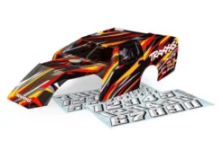 Traxxas Body Slash Mudboss orange painted and decals applied (clipless mounting) – TRX10411-ORNG