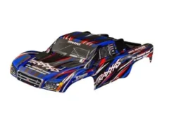 Traxxas Body Slash 4X4 (also fits Slash VXL & Slash 2WD)Blue (painted, decals applied) (clipless mounting) – TRX6941-BLUE