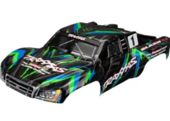 Traxxas Body, Slash 4X4, green (painted, decals applied) – TRX6816G