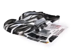 Traxxas Body, Slash 4X4, ProGraphix (also fits Slash VXL & Slash 2WD) (graphics are printed, requires paint & final color application)/ decal sheet – TRX6933