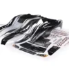Traxxas Body, Slash 4X4, ProGraphix (also fits Slash VXL & Slash 2WD) (graphics are printed, requires paint & final color application)/ decal sheet – TRX5855X