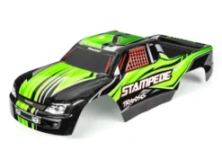 Traxxas Body, Stampede (also fits Stampede VXL), green (painted, decals applied) – TRX3651G