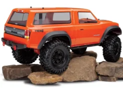 Traxxas Body with camper, TRX-4 Sport (clear, trimmed, requires painting)/ window masks/ decal sheet – TRX8112