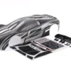 Traxxas Body, XO-1, ProGraphix (graphics are printed, requires paint & final color application) / wing / wing uprights (2) / washers (2) / decals – TRX6412X