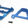 Traxxas Bulkhead tie bars front & rear blue-anodized aluminum – TRX5323