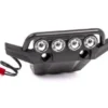 Traxxas Bumper, front (assembled, LED lights installed) (fits 4WD Rustler) – TRX6791