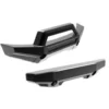 Traxxas Bumper, front (1)/ rear (1) (black chrome) – TRX10735-BLKCR