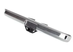 Traxxas Bumper, rear (chrome)/ bumper mount/ 3×8 BCS (2) – TRX8136