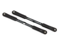 Traxxas Camber links, rear, Sledge (TUBES dark titanium-anodized, 7075-T6 aluminum, stronger than titanium) (144mm) (2)/ rod ends, assembled with steel hollow balls (4)/ aluminum wrench, 8mm (1) – TRX9548A