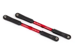 Traxxas Camber links, rear, Sledge (TUBES red-anodized, 7075-T6 aluminum, stronger than titanium) (144mm) (2)/ rod ends, assembled with steel hollow balls (4)/ aluminum wrench, 8mm (1) – TRX9548R