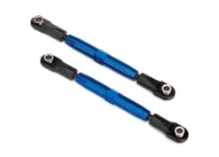 Traxxas Camber links, rear (TUBES blue-anodized, 7075-T6 aluminum, stronger than titanium) (73mm) (2)/ rod ends, rear (4)/ rod ends, front (4)/ aluminum wrench (1) – TRX3644X