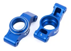 Traxxas Carriers, stub axle (blue-anodized 6061-T6 aluminum) (left & right) – TRX7852-BLUE