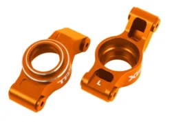 Traxxas Carriers, stub axle (orange-anodized 6061-T6 aluminum) (left & right) – TRX7852-ORNG