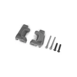 Traxxas Caster blocks (c-hubs), extreme heavy duty, gray (left & right)/ 3x26mm hinge pins (2)/ 3x15mm BCS (2) (for use with #9180 and 9181 upgrade kit) – TRX9136-GRAY