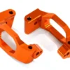 Traxxas Caster blocks (c-hubs), 6061-T6 aluminum (orange-anodized), left & right/ 4x22mm pin (4)/ 3x6mm BCS (4)/ retainers (4) – TRX8932A
