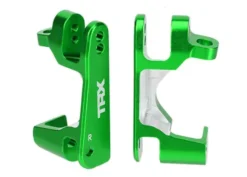 Traxxas Caster blocks (c-hubs), 6061-T6 aluminum (green-anodized), left & right – TRX6832G