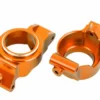 Traxxas Caster blocks (c-hubs), 6061-T6 aluminum (orange-anodized), left & right – TRX7832-ORNG