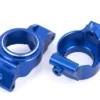 Traxxas Caster blocks (c-hubs), 6061-T6 aluminum (blue-anodized), left & right – TRX7832-BLUE
