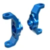 Traxxas Caster blocks, 6061-T6 aluminum (blue-anodized) (left & right) – TRX9733-BLUE