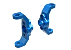 Traxxas Caster blocks, 6061-T6 aluminum (blue-anodized) (left & right) – TRX9733-BLUE
