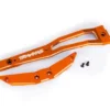 Traxxas Chassis brace, front, 6061-T6 aluminum (orange-anodized/ 2.5x6mm CCS (with threadlock) (2) – TRX10221-ORNG