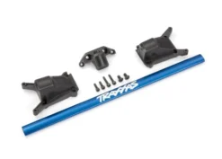 Traxxas Chassis brace kit, blue (fits Rustler 4X4 or Slash 4X4 models equipped with Low-CG chassis) – TRX6730X