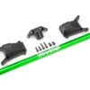 Traxxas Chassis brace kit, green (fits Rustler 4X4 or Slash 4X4 models equipped with Low-CG chassis) – TRX6730G