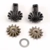 Traxxas Diff gear set: 13-T output gear shafts 2 13-T spider gears 2 spider shaft 1 6x10x0.5mm PTFE-coated washer 1 – TRX4982