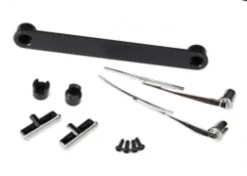 Traxxas Door handles, left & right/ windshield wipers, left & right/ retainers (3)/ 1.6×5 BCS (self-tapping) (4) – TRX8075