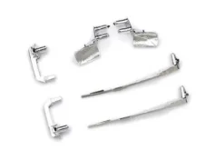 Traxxas Door handles (left & right)/ mirrors, side (left & right)/ windshield wipers (fits #9811 body) – TRX9817