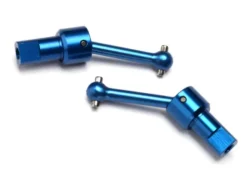 Traxxas Driveshaft assembly, front/rear, 6061-T6 aluminum (blue-anodized) (2) – TRX7550R