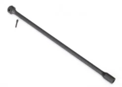 Traxxas Driveshaft, center, plastic, (black)/ screw pin – TRX6767