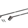 Traxxas Driveshafts, center, assembled (steel constant-velocity), front (1)/ rear (1) (fits Sledge) – TRX9655X