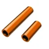 Traxxas Driveshafts, center, female, 6061-T6 aluminum (orange-anodized) (front & rear) (for use with 9751A or 9751X metal center driveshafts) – TRX9752-ORNG