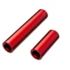 Traxxas Driveshafts, center, female, 6061-T6 aluminum (red-anodized) (front & rear) (for use with 9751A or 9751X metal center driveshafts) – TRX9752-RED