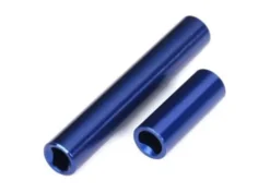 Traxxas Driveshafts, center, female, 6061-T6 aluminum (blue-anodized) (front & rear) (for use with #9751 metal center driveshafts) (fits 1/18 TRX-4M vehicles with 161mm wheelbase) – TRX9852-BLUE