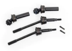 Traxxas Driveshafts, rear, extreme heavy duty, steel-spline constant-velocity (complete assembly, includes 6mm stub axle) (2) (for use with #9080 upgrade kit)Read more – TRX9052R