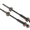 Traxxas Driveshafts, rear, steel-spline constant-velocity (complete assembly) (2) – TRX9052X