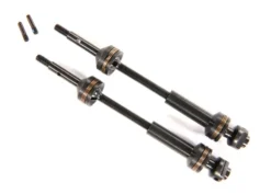 Traxxas Driveshafts, rear, steel-spline constant-velocity (complete assembly) (2) – TRX9052X