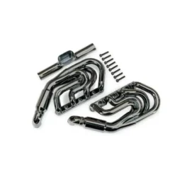 TRAXXAS Engine exhaust black chrome/ 2.5x12mm CS (8) – TRX10982-BLKCR