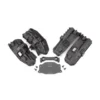 Traxxas Fenders, Inner (narrow), Front & Rear (For Clipless Body Mounting) (2 Each)/ Rock Light Covers (8) BAttery Plate/ Body Mount/ 3X8 Flat-Head Screws (4)/ 2.5×6 CS (10) – TRX8080X