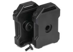 Traxxas Fuel canisters (Black) (2)/ 3X8 FCS (1)– TRX8022T