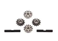 Traxxas Gear set, center differential (output gears (2)/ spider gears (4)/ spider gear shaft (2)) – TRX6783