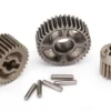 Traxxas Gear set, transmission, metal (includes 18T, 30T input gears, 36T output gear, 2×9.8 pins (5)) – TRX8293X